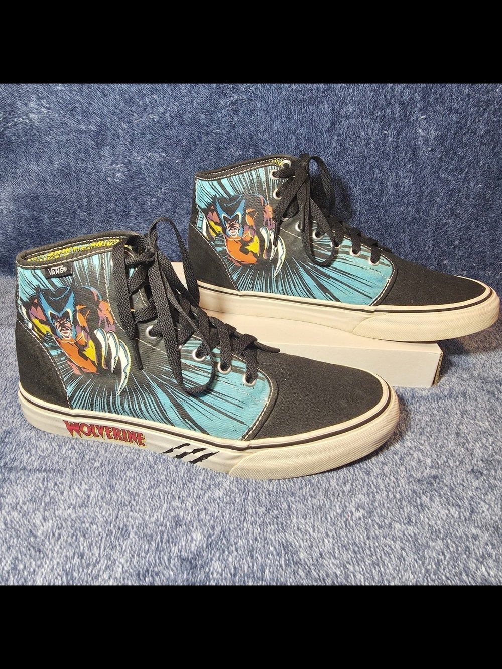 Vans x Marvel 106 Hi "Wolverine" high-top skate shoes